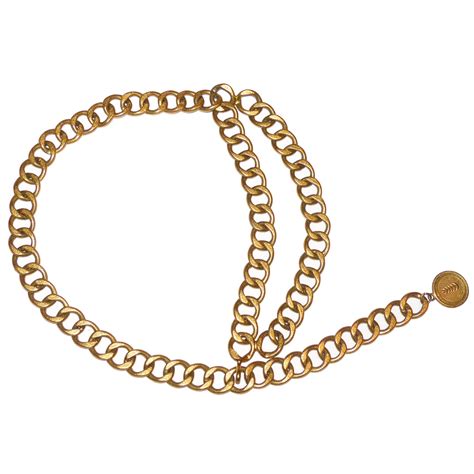 chanel ceinture chaîne dorée|Ceintures Chanel en Chaîne pour Femme .